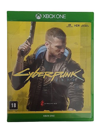 CYBERPUNK - 2077 - S/ LUVA - USADO - XBOX ONE