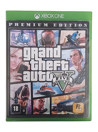 GTA V - C/ DETALHES - USADO - XBOX ONE