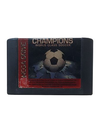 CHAMPIONS WORLD CLASS SOCCER - USADO - MEGA DRIVE