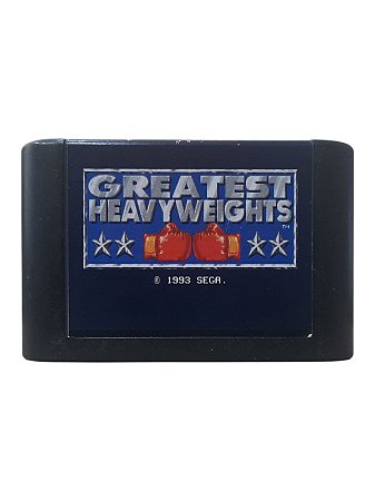 GREATEST HEAVYWEIGHTS - USADO - MEGA DRIVE