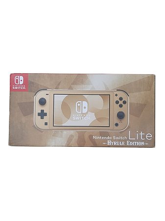 CONSOLE - NINTENDO SWITCH LITE HYRULE EDITION