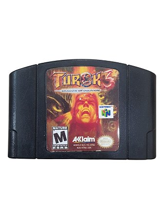 TUROK 3: SHADOW OF OBLIVION - ART RELABEL - USADO - NINTENDO 64