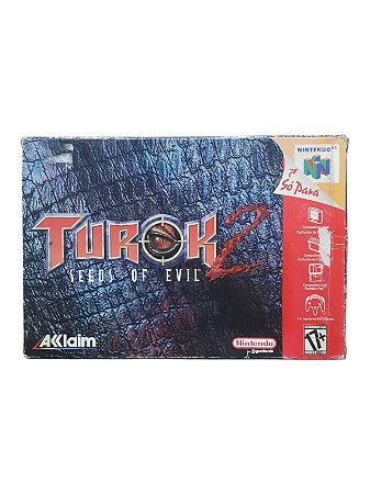 TUROK SEEDS OF EVIL 2 - USADO - NINTENDO 64