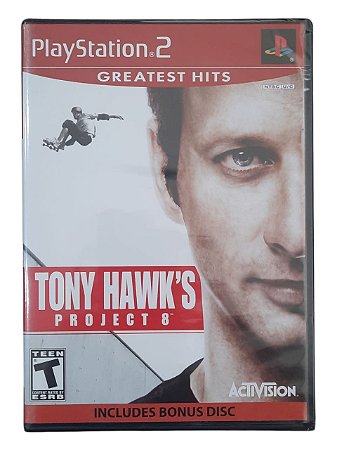 GREATEST HITS - TONY HAWK'S PROJECT 8 - NOVO - PS2