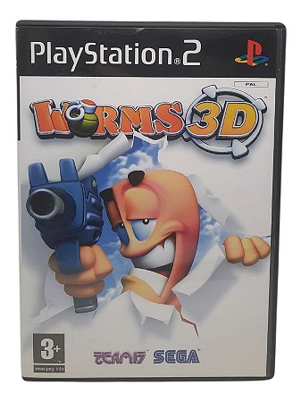 WORMS 3D - EURO - USADO - PS2