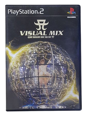 VISUAL MIX: AYUMI HAMASAKI DOME TOUR 2001 - JAPAN REGION - USADO - PS2