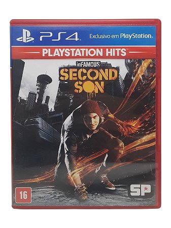 PLAYSTATION HITS - INFAMOUS SECOND SON - USADO - PS4