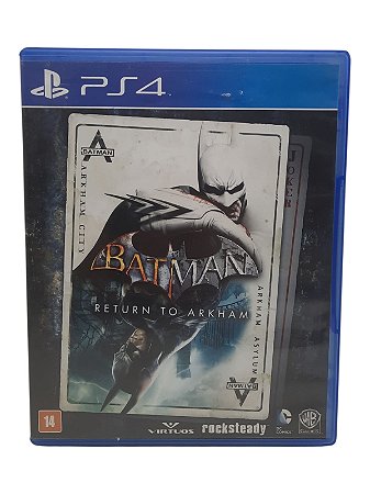 BATMAN RETURN TO ARKHAM - USADO - PS4