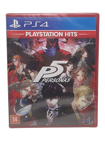 PLAYSTATION HITS - PERSONA 5 - NOVO - PS4