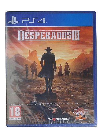 DESPERADOS III - NOVO - PS4