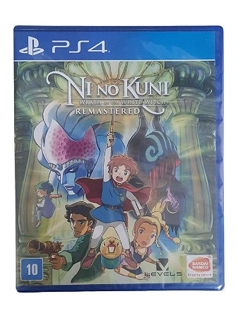 NI NO KUNI WRATH OF THE WHITE WITCH REMASTERED - NOVO - PS4