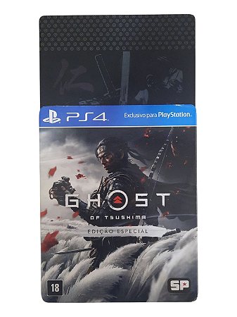 STEELBOOK GHOST OF TSUSHIMA - EDIÇÃO ESPECIAL - USADO - PS4