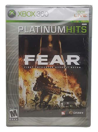 PLATINUM HITS - F.E.A.R. - NOVO - XBOX 360