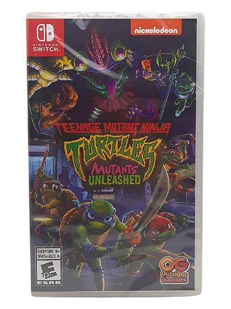 TEENAGE MUTANT NINJA TURTLES: MUTANTS UNLEASHED - NOVO - SWITCH
