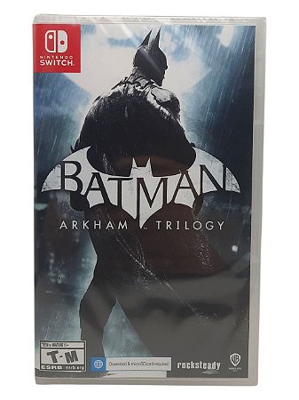 BATMAN: ARKHAM TRILOGY - NOVO - SWITCH