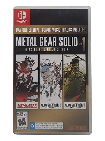 METAL GEAR SOLID COLLECTION VOL. 1 - USADO - SWITCH