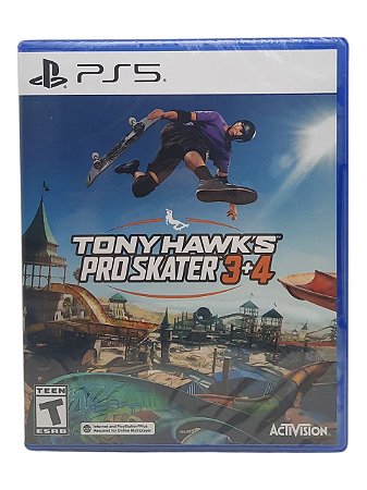TONY HAWK´S PRO SKATER 3+4 - NOVO - PS5