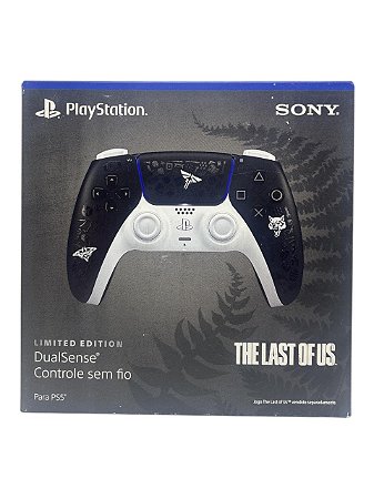 CONTROLE DUALSENSE LIMITED EDITION THE LAST OF US - NOVO - PS5