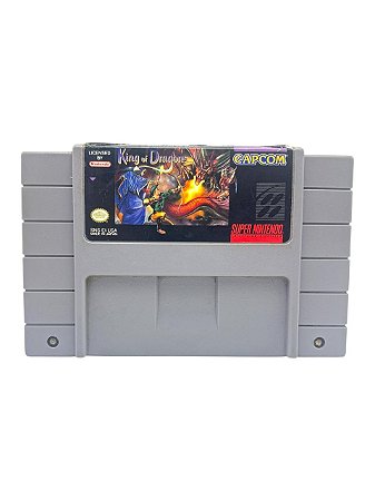 KING OF DRAGONS - USADO - SUPER NINTENDO