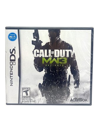 CALL OF DUTY MW3 DEFIANCE - USADO - NINTENDO DS