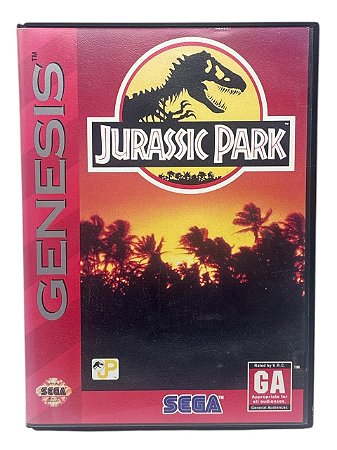 JURASSIC PARK - USADO - SEGA GENESIS
