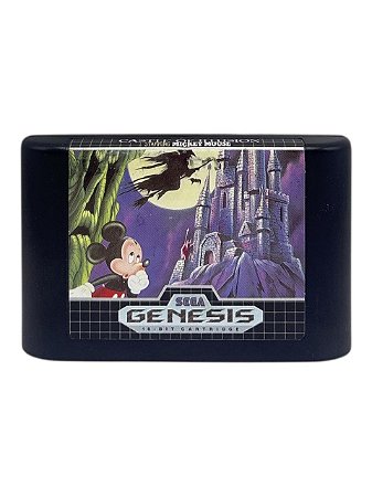 CASTLE OF ILLUSION STARRING MICKEY MOUSE - USADO - SEGA GENESIS