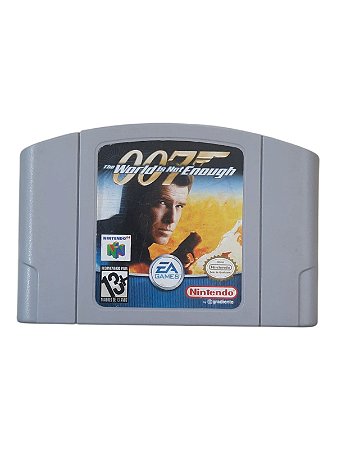 007 THE WORLD IS NOT ENOUGH - USADO - NINTENDO 64