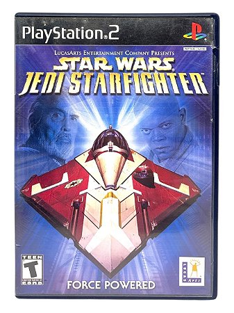 STAR WARS - JEDI STARFIGHTER - C/ DETALHES - USADO - PS2