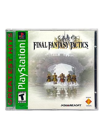 GREATEST HITS - FINAL FANTASY TACTICS - USADO - PS1