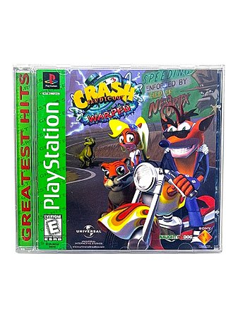 GREATEST HITS - CRASH BANDICOOT: WARPED - USADO - PS1