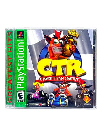 GREATEST HITS - CRASH TEAM RACING - USADO - PS1