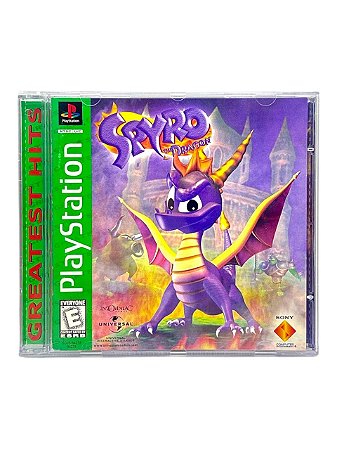 GREATEST HITS - SPYRO THE DRAGON - USADO - PS1