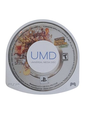 CAPCOM CLASSICS COLLECTION RELOADED - USADO - PSP