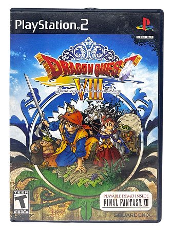 DRAGON QUEST VIII: JOURNEY OF THE CURSED KING - USADO - PS2