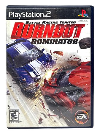 BATTLE RACING IGNITED BURNOUT DOMINATOR - USADO - PS2