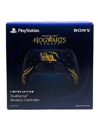 CONTROLE DUALSENSE LIMITED EDITION HOGWARTS LEGACY - NOVO - PS5
