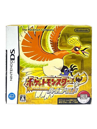 POKÉMON HEARTGOLD + POKEWALKER - JP - USADO - NINTENDO DS