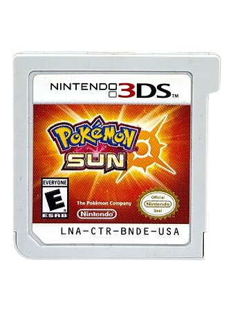 POKÉMON SUN - APENAS MÍDIA - USADO - NINTENDO 3DS