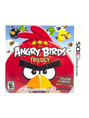 ANGRY BIRDS TRILOGY - USADO - NINTENDO 3DS