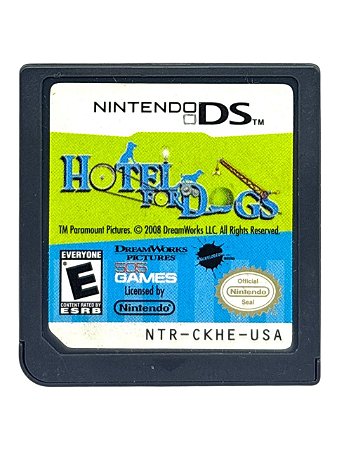 HOTEL FOR DOGS - APENAS MÍDIA - USADO - NINTENDO DS