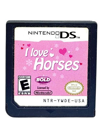I LOVE HORSES - APENAS MÍDIA - USADO - NINTENDO DS