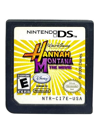 HANNAH MONTANA TIME MOVIE - APENAS MÍDIA - USADO - NINTENDO DS