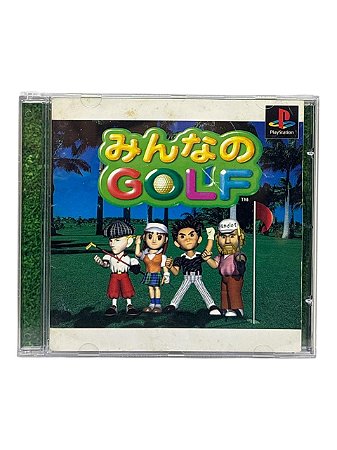 MINNA NO GOLF - JP - USADO - PS1