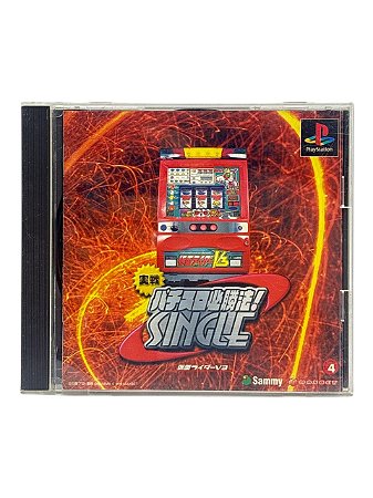 JISSEN PACHI-SLOT HISSHOUSOU! SINGLE - KAMEN RAIDER V3 - USADO - PS1