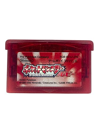 POKÉMON RUBY - JP - USADO - GAME BOY ADVANCE