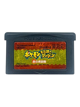 POKÉMON MYSTERY DUNGEON: RED RESCUE TEAM - JP - USADO - GAME BOY ADVANCE