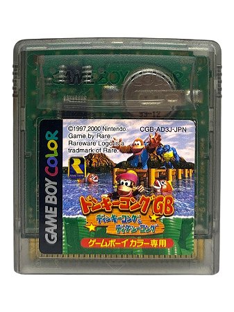 DONKEY KONG GB: DINKY KONG & DIXIE KONG - JP - USADO - GAME BOY