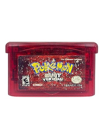 POKÉMON RUBY VERSION - C/DETALHES - USADO - GAME BOY ADVANCE