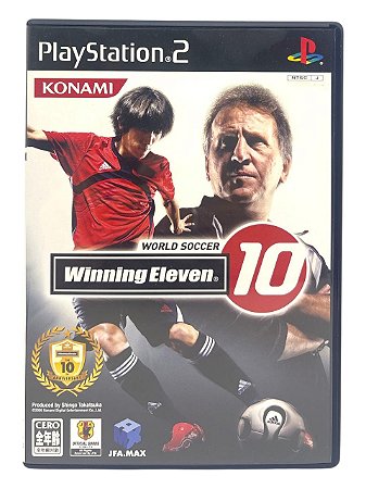WINNING ELEVEN 10 - JAPAN REGION - USADO - PS2