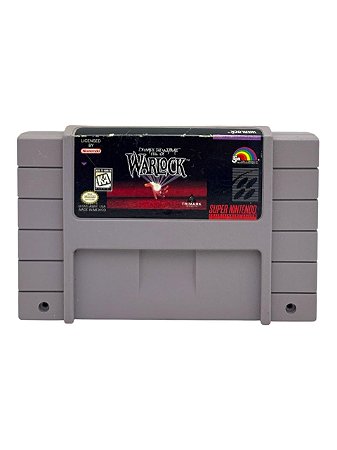 WARLOCK - USADO - SUPER NINTENDO